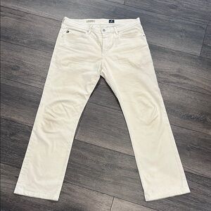 AG Adriano Goldschmied Cream Chinos